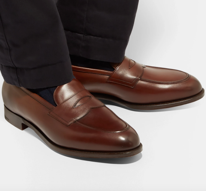 TEST - PENNY LOAFER - Bordeaux